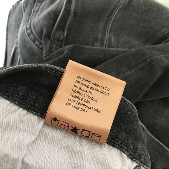 Driftwood Marilyn Black Denim Floral Embroidered Mid-Rise Skinny Jeans 31 - Picture 11 of 14